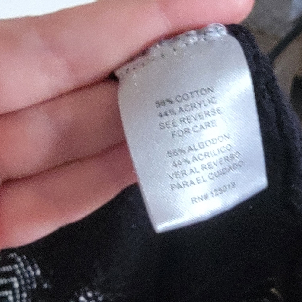 Joseph A. Knit Pattern Open Front Cardigan Small - image 3